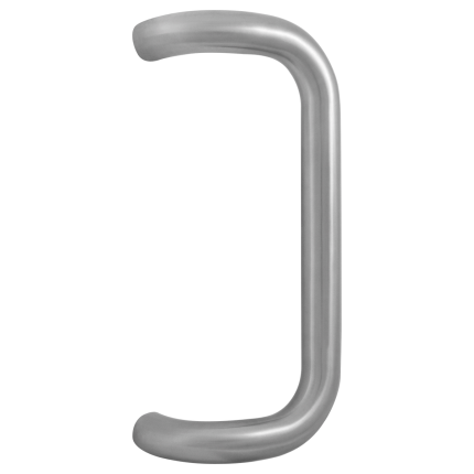 Stoßgriff D-Modell GPF05 32x332mm Edelstahl gebürstet