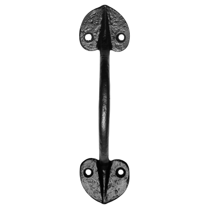 Stoßgriff KP1578 215x63mm Schmiedeeisen schwarz