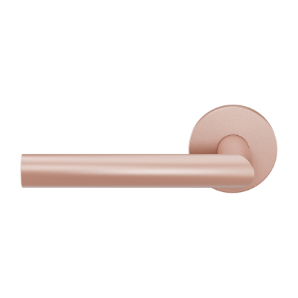 Türgriff auf Rosette L-förmigen Modell 19mm GPF115VRT2L lochteil links Blush