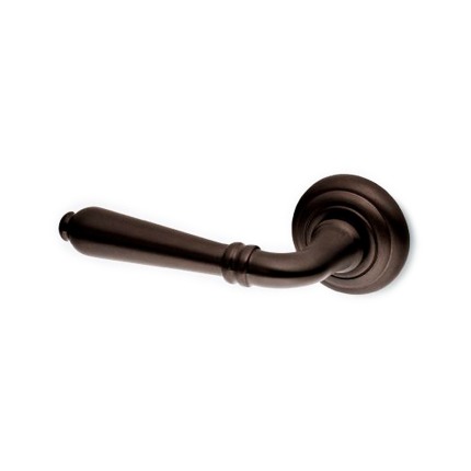Türgriff auf Rosette Sevilla 531L lochteil links Bronze Antik