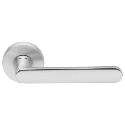 Türgriff auf Rosette Zante 1301L lochteil links Satin Chrom