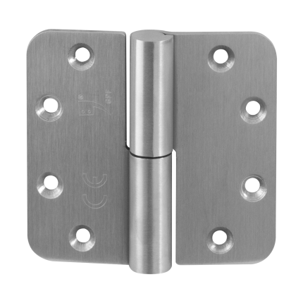 Kugelaushebescharnier abgerundeten Ecken DIN Rechts 89x96 mm