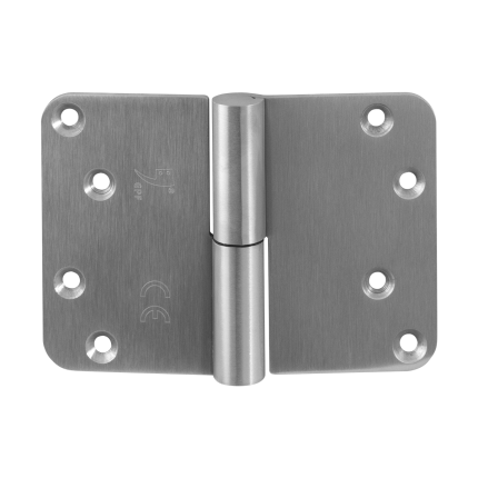 Kugelaushebescharnier abgerundeten Ecken Freischwinger DIN Rechts 89x127 mm
