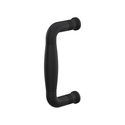 Stoßgriff Tonnen Modell Ika 130mm schwarz