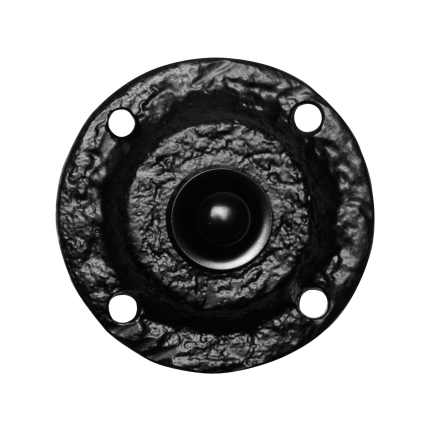 Türklingel KP0751 rund 58 mm Schmiedeeissen schwarz