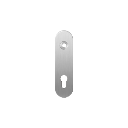 Kurze Schild GPF1100.10L PC72 linksdrehend edelstahl gebürstet