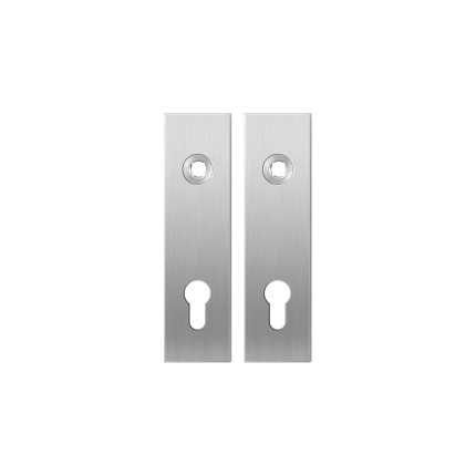 Kurze Schild GPF1100.15 PC72 edelstahl gebürstet