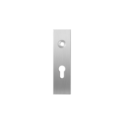 Kurze Schild GPF1100.15L PC55 linksdrehend edelstahl gebürstet