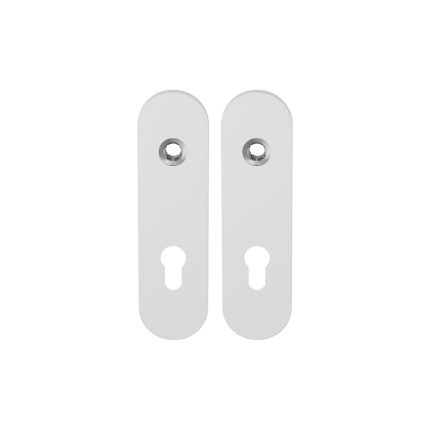 Kurze Schild GPF8100.50 PC72 weiß