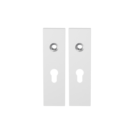 Kurze Schild GPF8100.55 PC55 weiß