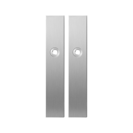 Langes Schild GPF1100.25 blind edelstahl gebürstet