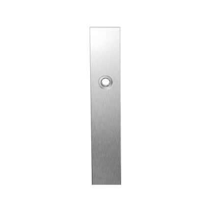 Langes Schild GPF1100.25L linksdrehend edelstahl gebürstet