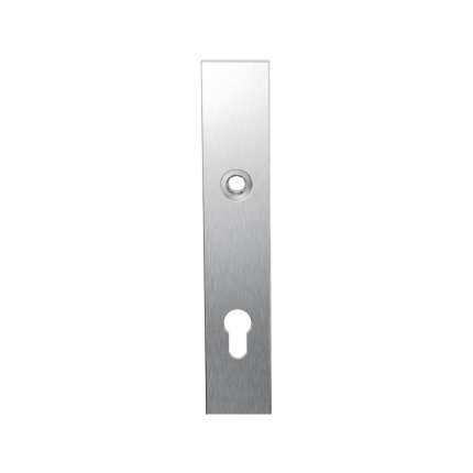 Langes Schild GPF1100.25L PC85 linksdrehend edelstahl gebürstet