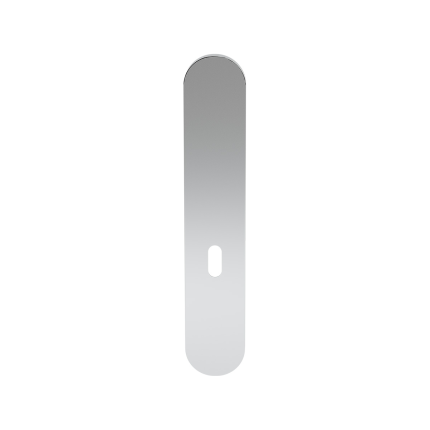 Langes Schild GPF1200.60 BB56 ohne Griffloch edelstahl poliert
