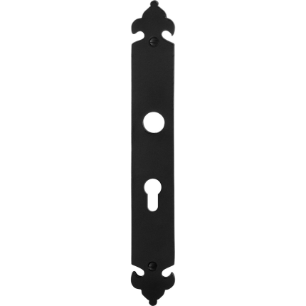 Langes Schild GPF6100.25L/R PC55 links-/rechtsdrehend Schmiedeeisen schwarz