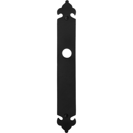 Langes Schild GPF6100.25L/R Schmiedeeisen schwarz