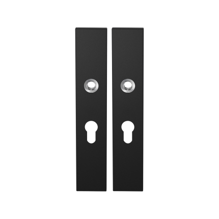 Langes Schild GPF8100.25 PC55 schwarz