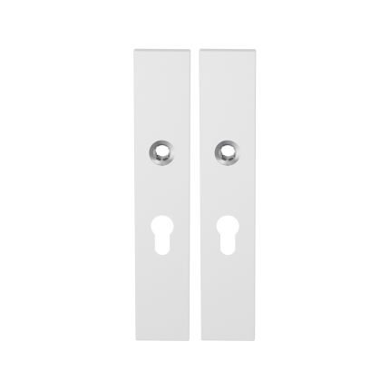 Langes Schild GPF8100.65 PC55 weiß