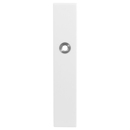 Langes Schild GPF8100.65L linksdrehend weiß