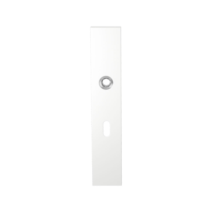 Langes Schild GPF8100.65R BB56 rechtsdrehend weiß