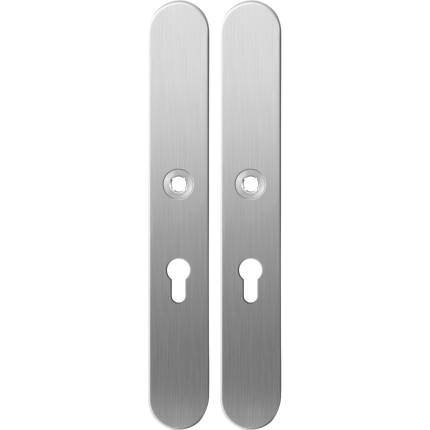 Langes Schild XL GPF1100.70 PC55 edelstahl gebürstet