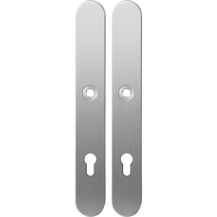 Langes Schild XL GPF1100.70 PC85 edelstahl gebürstet