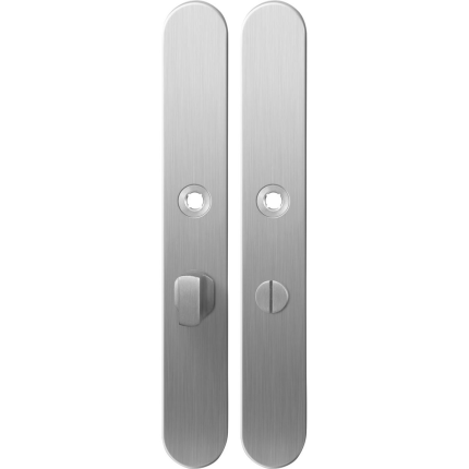 Langes Schild XL GPF1100.70 WC55/8 großes Knopf edelstahl gebürstet