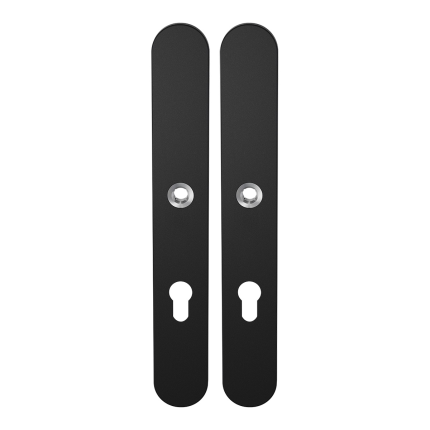 Langes Schild XL GPF8100.70 PC72 schwarz