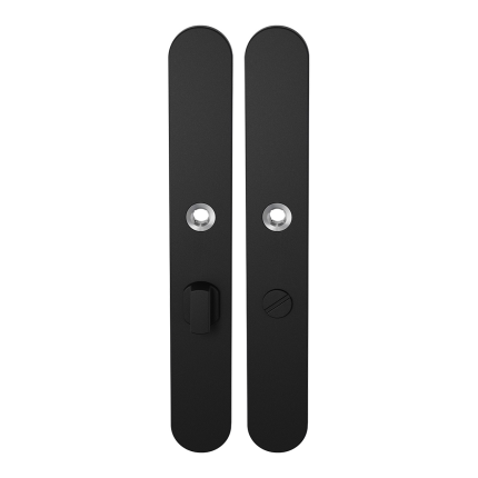 Langes Schild XL GPF8100.70 WC57/5 großes Knopf schwarz