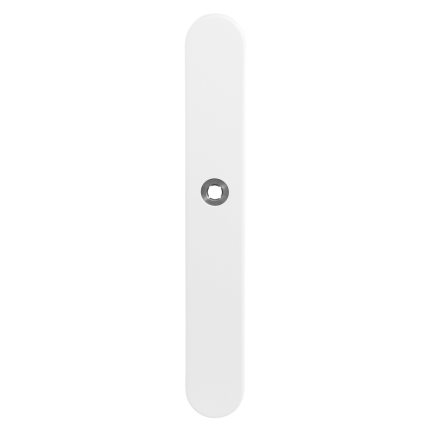 Langes Schild XL GPF8100.80L PC72 linksdrehend weiß