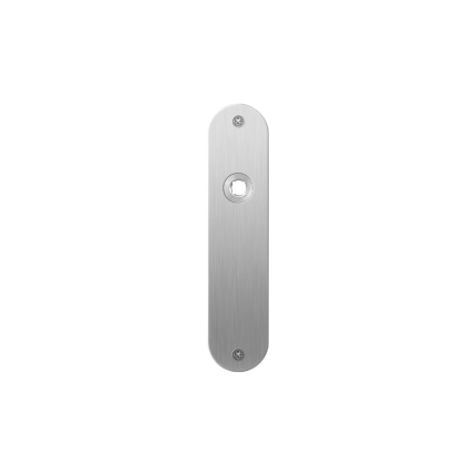 Platte Schild GPF1100.12L/R blind links-/rechtsdrehend edelstahl gebürstet