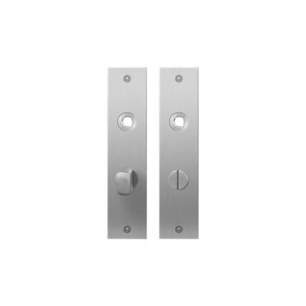 Platte Schild GPF1100.16 WC57/5 normales Knopf edelstahl gebürstet