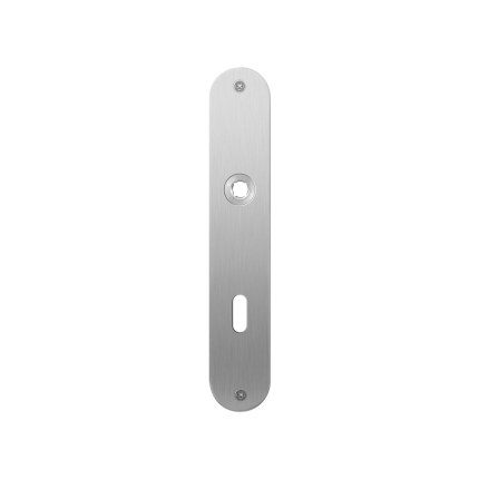 Platte Schild GPF1100.21L/R BB72 links-/rechtsdrehend edelstahl gebürstet