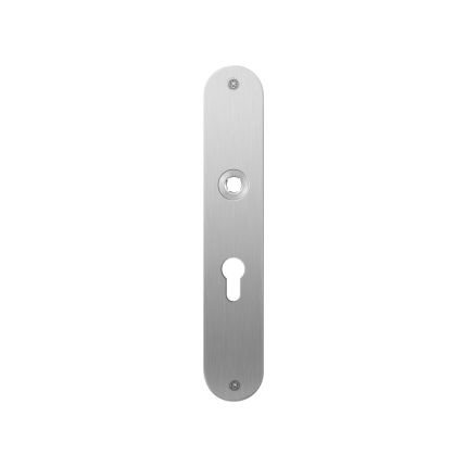 Platte Schild GPF1100.21L/R PC55 links-/rechtsdrehend edelstahl gebürstet