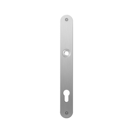 Platte Schild GPF1100.23L/R PC92 links-/rechtsdrehend edelstahl gebürstet