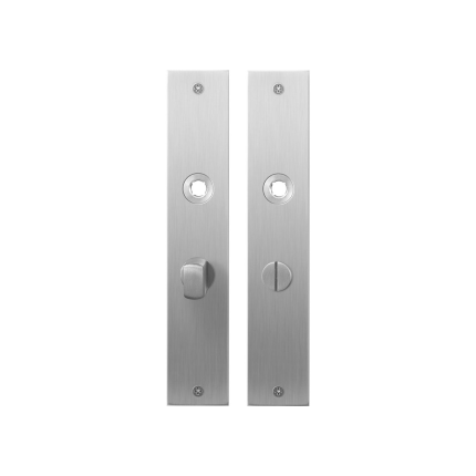 Platte Schild GPF1100.26 WC55/8 normales Knopf edelstahl gebürstet