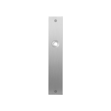 Platte Schild GPF1100.26L/R blind links-/rechtsdrehend edelstahl gebürstet