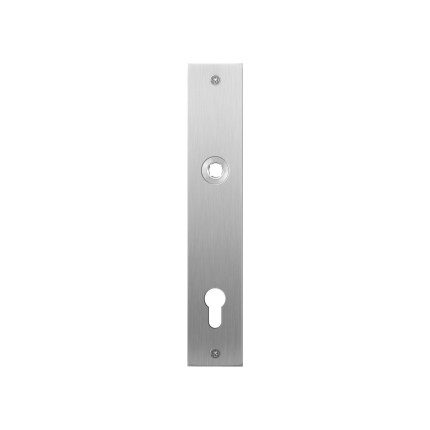 Platte Schild GPF1100.26L/R PC92 links-/rechtsdrehend edelstahl gebürstet
