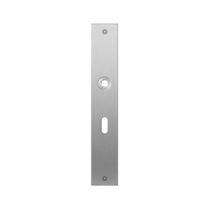 Platte Schild GPF1100.27L/R BB56 links-/rechtsdrehend edelstahl gebürstet