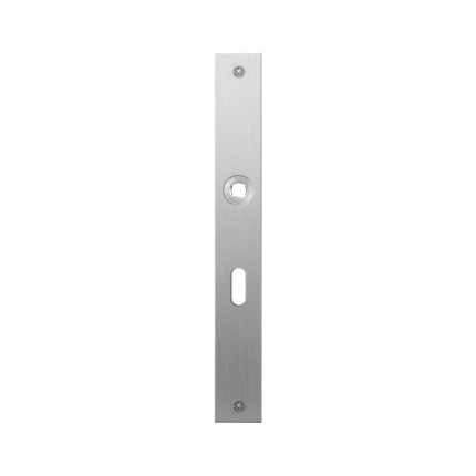 Platte Schild GPF1100.28L/R BB56 links-/rechtsdrehend edelstahl gebürstet