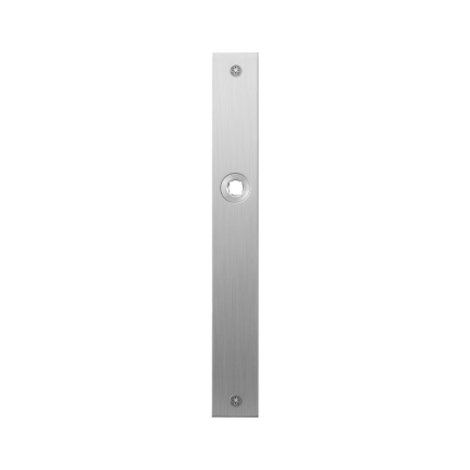 Platte Schild GPF1100.28L/R blind links-/rechtsdrehend edelstahl gebürstet