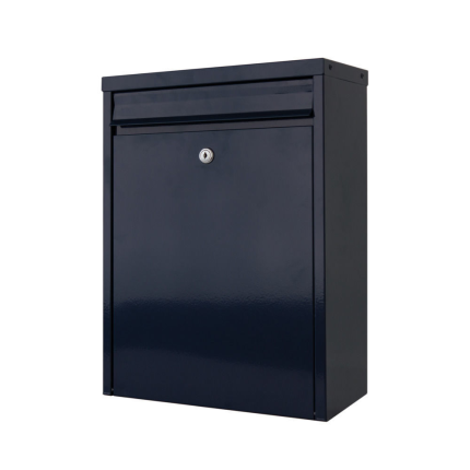 Mailbox blau, 470x340x170 mm