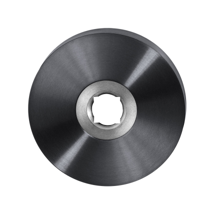 Rosette GPF1100.00P1 50x8mm PVD Anthrazit