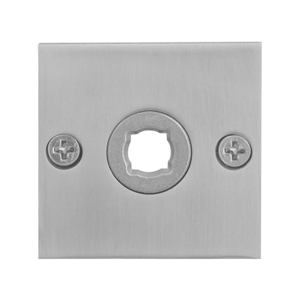 Rosette GPF1100.08 50x50x2mm Edelstahl gebürstet