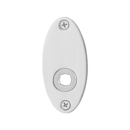 Rosette GPF1100.43 80x38x2mm Edelstahl poliert
