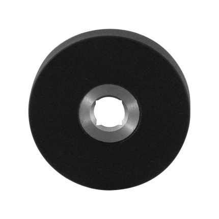 Rosette GPF8100.00L/R 50x8mm schwarz links-/rechtsdrehend
