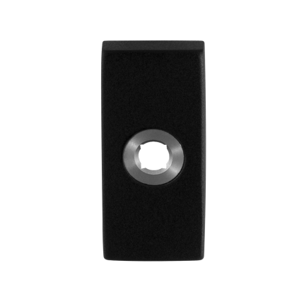 Rosette GPF8100.01R 70x32x10mm schwarz rechtsdrehend