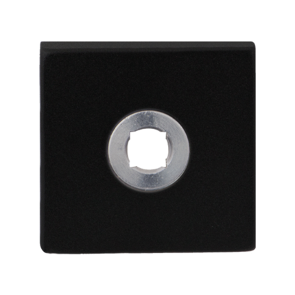 Rosette GPF8100.02L 50x50x8mm schwarz linksdrehend