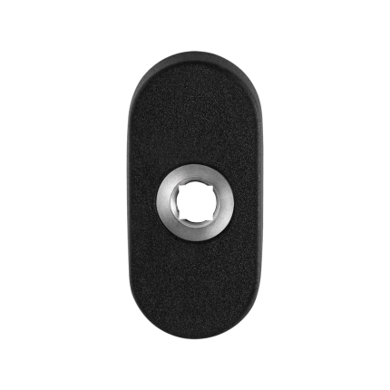 Rosette GPF8100.04 70x32x10mm schwarz