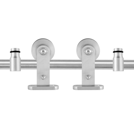 GPF0512.09 Schiebetürsystem Kiva Edelstahl 200 cm